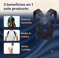 Corrector de Postura Alenok + Masajeador Gratis